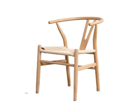 China Modern Designer Nordic Style Y Chair Ash Solid Wood Restaurant Dining Chair or Home Dining Chair for sale