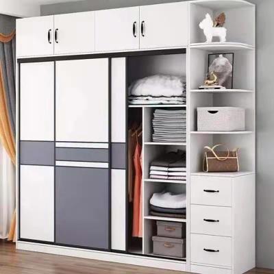 China Modern Cheap Wardrobe Closets New Design Furniture Bedroom Furniture Storage Set Cheap Wardrobes Luxury Bedroom Furniture E for sale