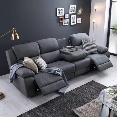 China Leather Recliner Sofa Living Room Recliners Of Living Room Furniture Adjustable Recliner Sofa Set for sale