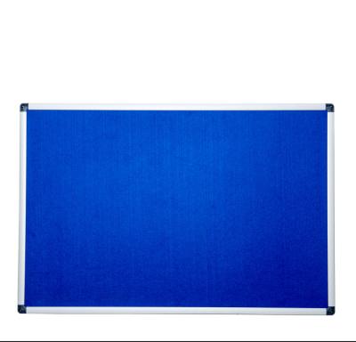 China Wall Hang Smooth Writing Notice Board Felt Board Aluminum Frame Board For School , Offices for sale