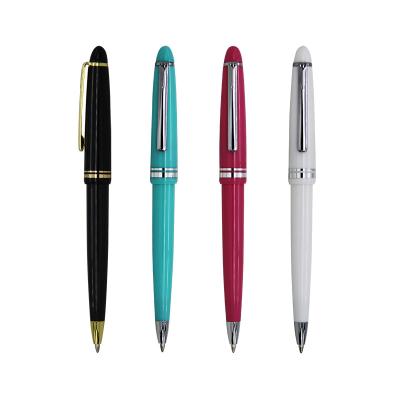 China Promotional Pen OEM Personalized Classic Style Plastic Click Ballpoint Pen for sale