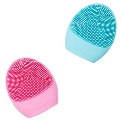 China Fashionable Electric Facial Cleansing Brush Electric Facial Cleansing Acne Treatment Silicone Silicon Face Cleansing Brush for sale