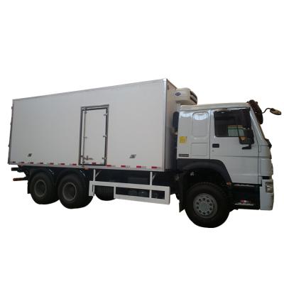 China Heavy Duty 6x4 Freezer Refrigerated Truck For Seafood Meat Fish Delivery JYJ5251XLC for sale