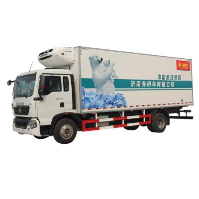 China ligh duty 16 Ton Refrigerated Freezer Box Truck Reefer Van JYJ5167XLCE for sale