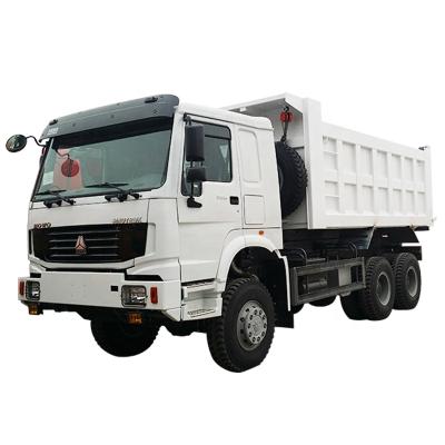 China Sinotruk Military 6x6 Dump Truck With High Chassis For Mud Road > 8L for sale