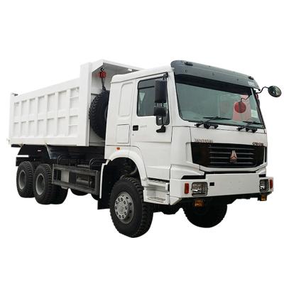 China Sinotruk mining off road 336hp 6x6 howo dump truck with big tire 1400R20 > 8L for sale