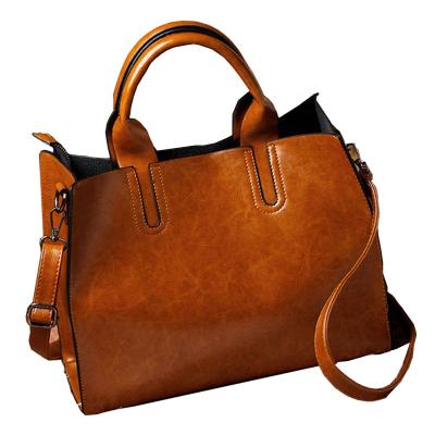 China Fashion High Quality Tote Ladies Shoulder Bag H Fashion Casual Handbag Wholesale Price Women Leather Trim Bags for sale