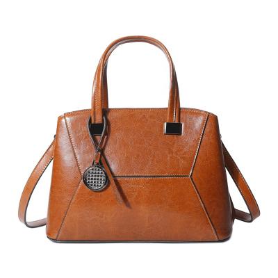 China Wholesale Price H Handle Women Genuine Leather Genuine Leather Top Genuine Leather Comfortable Shoulder Bag for sale