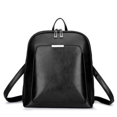 China New Fashion Retro Anti-theft Shoulder Bag PU Leather High Quality Backpack For Women H for sale