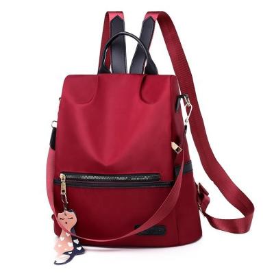 China New Oxford Cloth Wholesale Price Style Fashion Travel Large Capacity Korean Anti-theft Women Backpack H for sale