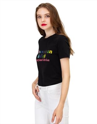 China QUICK DRY Women Wholesale Custom Short Sleeves T-shirt Printing Women T-shirts For OEM Printing for sale