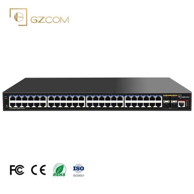 China LACP Factory Supply Layer 3 Managed 48 Ports With 4*10g SFP Uplink Ports Network Ethernet Switch for sale