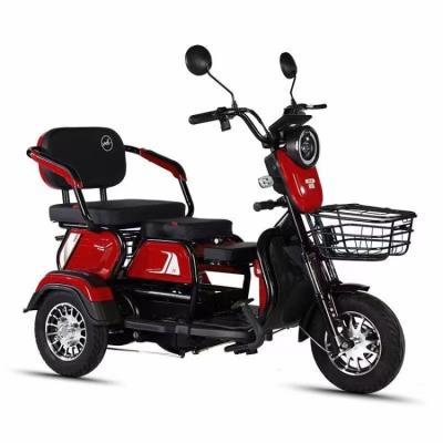 China Steel 3 Seats Adult Battery Driving Tricycle Electric City Passenger Motorhome for sale