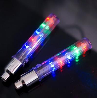 China Gas Nozzle LED Lamp Easy Bike Shaping Hot Wheel Colorful Turn Signal Light for sale