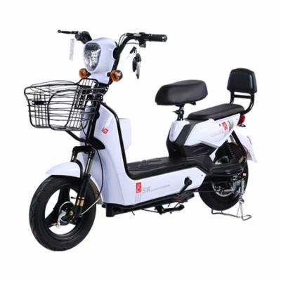 China Steel Electric Bicycle Two Seat Bike 48v 12ah Electric Scooter Electric Bike Woman Low Price for sale