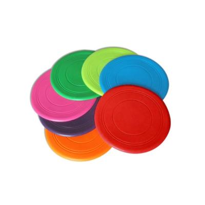 China 18cm Durchmesser-Haustier-Spiel spielt Silikon-materielle Frisbee für Hundetraining zu verkaufen