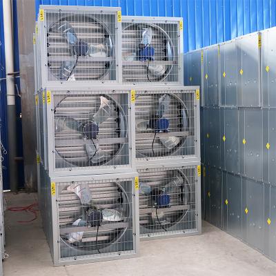 China Farms High Efficiency Cowshed Cattle Farm Dairy Farm Hanging Ventilation Exhaust Fan for sale