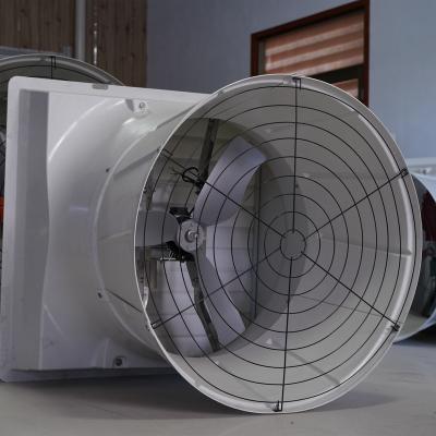 China Poultry Factory/Home 1460mm Low Price High Quality Fiberglass FRP Exhaust Con Fan For Workshop for sale