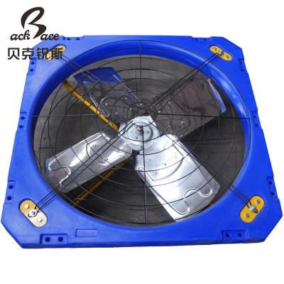 China Hanging Agriculture Ventilation Exhaust Fan for Cow Cattle Dairy Farming Air Cooling Ceiling Fans Poultry House Thrown Equipment for sale