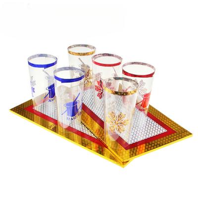 China Easy To Do Six Appearing Step Cups Magic Tricks Two Flat Cups Magic Props Funny Toys Board Illusions Trick Props for sale