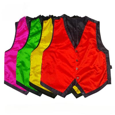 China Professional Color Changing Vest - 4 Color Changing Magic Tricks (Green Yellow Pink Red), Stage, Fire, End, Props for sale