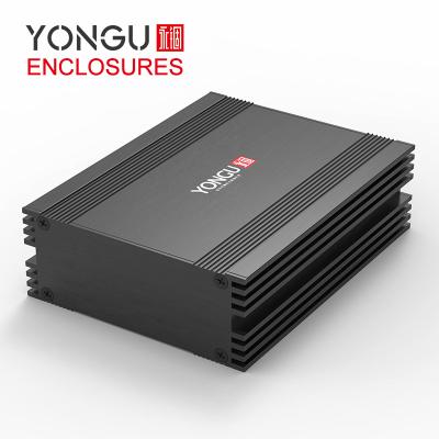 China Yongu 90*35-115mm Electric Box Extrusion Profile Electronics Aluminum Cases Electrical Aluminum Extruded Aluminum Enclosure for sale