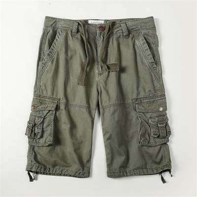 China Anti-Wrinkle Wholesale Custom Mens Casual Cargo Shorts Multi Pocket Fashion Summer Pants Tactical Camouflage Shorts Cotton Overalls for sale