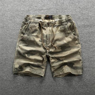 China 2022 Hot Sale Anti-Wrinkle Mens Camouflage Shorts Regular Fit Sweat Shorts Proshah Camouflage Cotton Chino Bermuda Cargo Shorts for sale