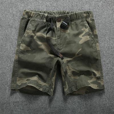 China Hot Selling Anti-wrinkle Wholesale Military Tactical Shorts Outdoor Cargo Shorts Summer Training Camouflage Quarter Pants for sale