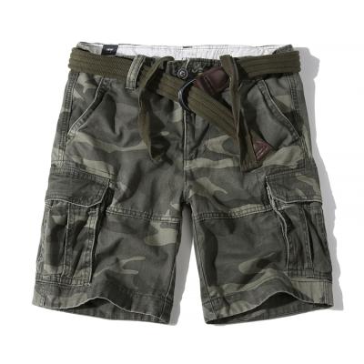 China 2022 New Hot Sale Anti-wrinkle Cargo Men's Summer Casual Cotton Camouflage Bermuda Military Workout Shorts Men's Shorts for sale