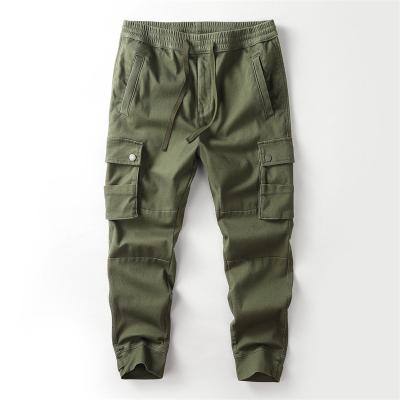 China Sustainable Garment Wholesale Mens Multifunctional Cotton Pants Camouflage Cargo Pants for sale