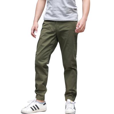 China Hip Hop Sporty Casual Fashionable Harem Anti-wrinkle Slim Hip Pants With Drawstring Camouflage Cargo Pants For Men for sale