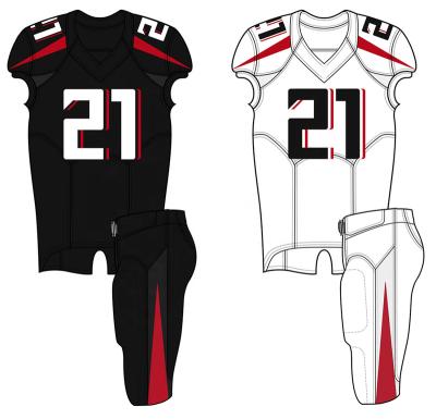 China American Football Antibacterial Sublimated Uniform Jersey Custom Design for sale