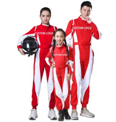 China Custom logo Anti-UV go kart racing suit motorcycle apparel cheap go kart kit set for adult kids for sale