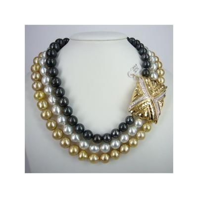 China Wholesale Pearl Necklace Wick Pearl Necklace Factory Wick Pearl Necklace Tahitian Jewelry for sale