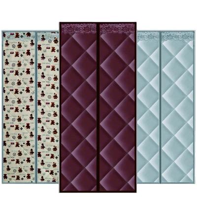 China Fire Retardant Keep Heat and Doors Waterproof and Oil Proof Cotton Curtains Cold Mosquito Proof Soundproof Doors for sale