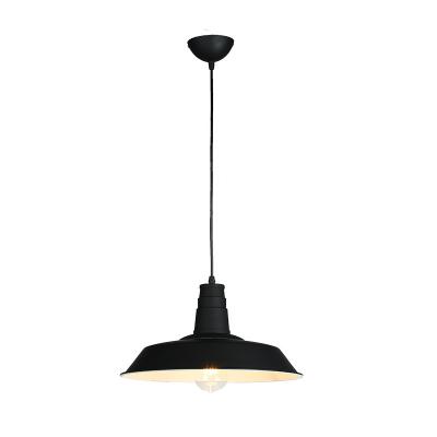 China Traditional Industrial Metal Vintage E27 Single Pendant Hanging Lamp for sale