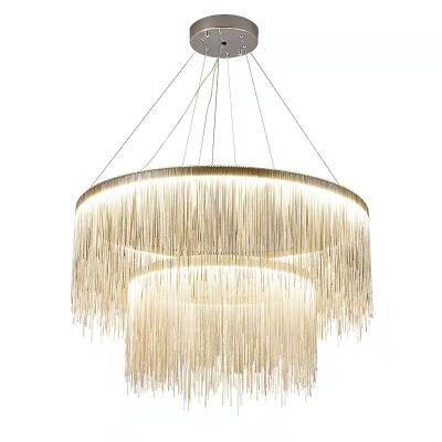 China Large modern post modern high ceiling chandelier for living room home lighting for sale