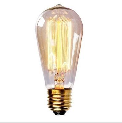 China All Dectorative Design ST64 Vintage Edison Light Bulb For Industrial Retro Lamp for sale