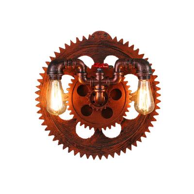 China Vintage Industrial Antique Edison Iron Vintage Loft Led Wall Lamps Indoor for sale