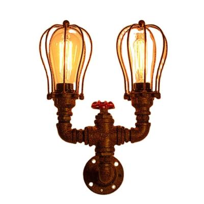 China Retro Traditional Industrial Unique Vintage Wall Lamp Industrial Lamp for sale