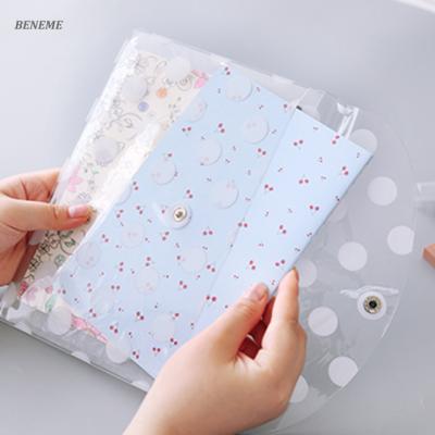 China Full Color Canvas Dot Custom Printed Mini Plastic Stationery Folders Wholesale for sale