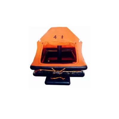 China High Quality Cheap Yacht Inflatable Life Raft Throwing Inflatable Life Raft 4, 6, 8, 10, 12 People Life Raft for sale