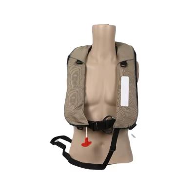 China Marine Automatic Manual Device 150N Inflatable Safety Life Jacket For Fishing Kayaking Safety for sale