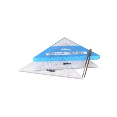 China Factory Direct Sales Plastic 300 / 360mm Nautical Triangles Kent Type for sale