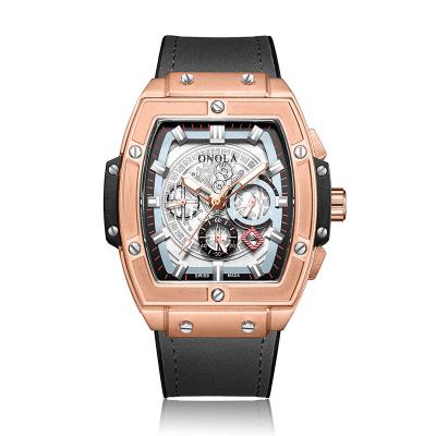 China Shenzhen Manufacturers Day/Date Custom Logo Big Wind Up Business Automatic Skull Watches For Men Vietnam for sale