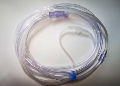 China 2.1m Straight Nasal Cannula Tube Infant Star Lumen Nasal Prong Oxygen for sale