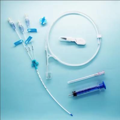 China Central Venous Catheter Triple Lumen Medical CVC Kit For Medication Administration And Monitoring Central Venous Pressure for sale