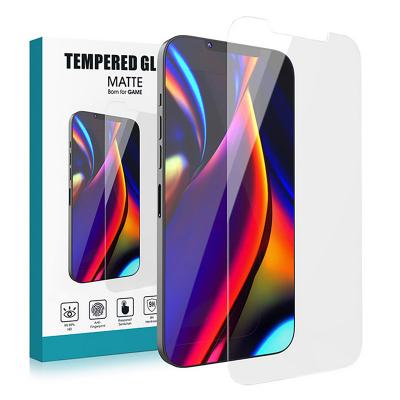 China Mobile Phone Tempered Glass 0.3mm Tempered Glass Screen Protector 2.5d 9h Screen Protector For Iphone 13 12 pro max for sale