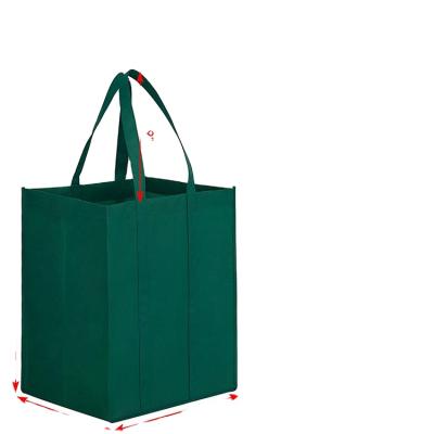 China High Quality Eco-friendly Strong Non Woven Handbag Shopping Bag With Long Handles Sewn At The Bottom for sale